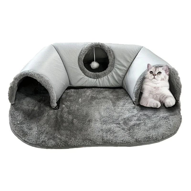 Cat Tunnel Play Mat