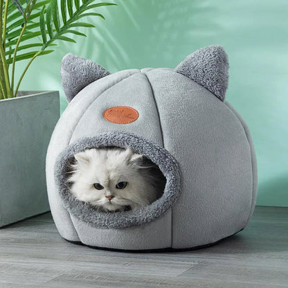 Plush Cat Igloo