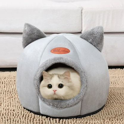Plush Cat Igloo