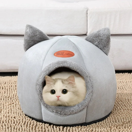 Plush Cat Igloo