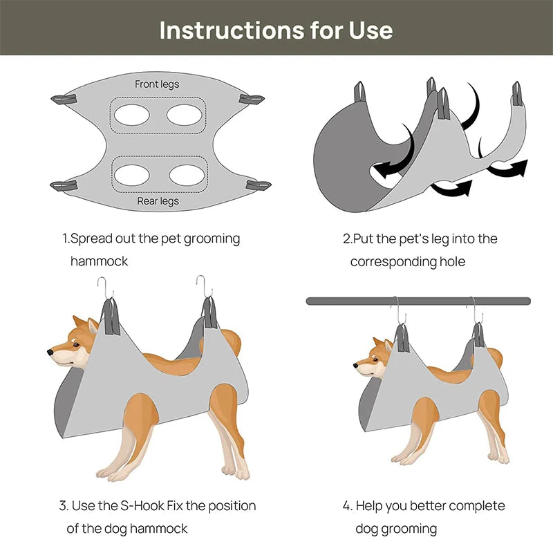 Pet Grooming Hammock