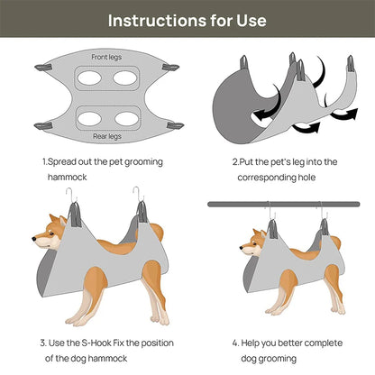 Pet Grooming Hammock