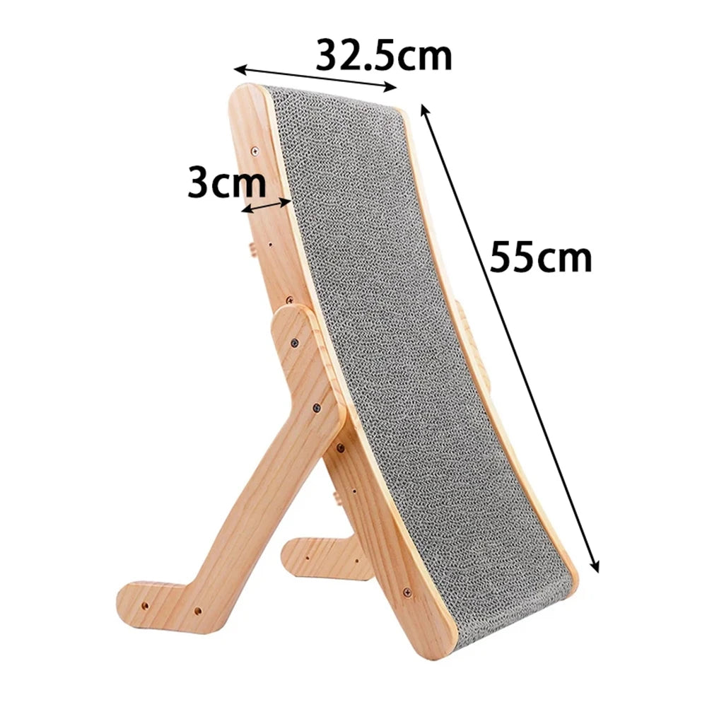 Adjustable Cat Scratcher Ramp