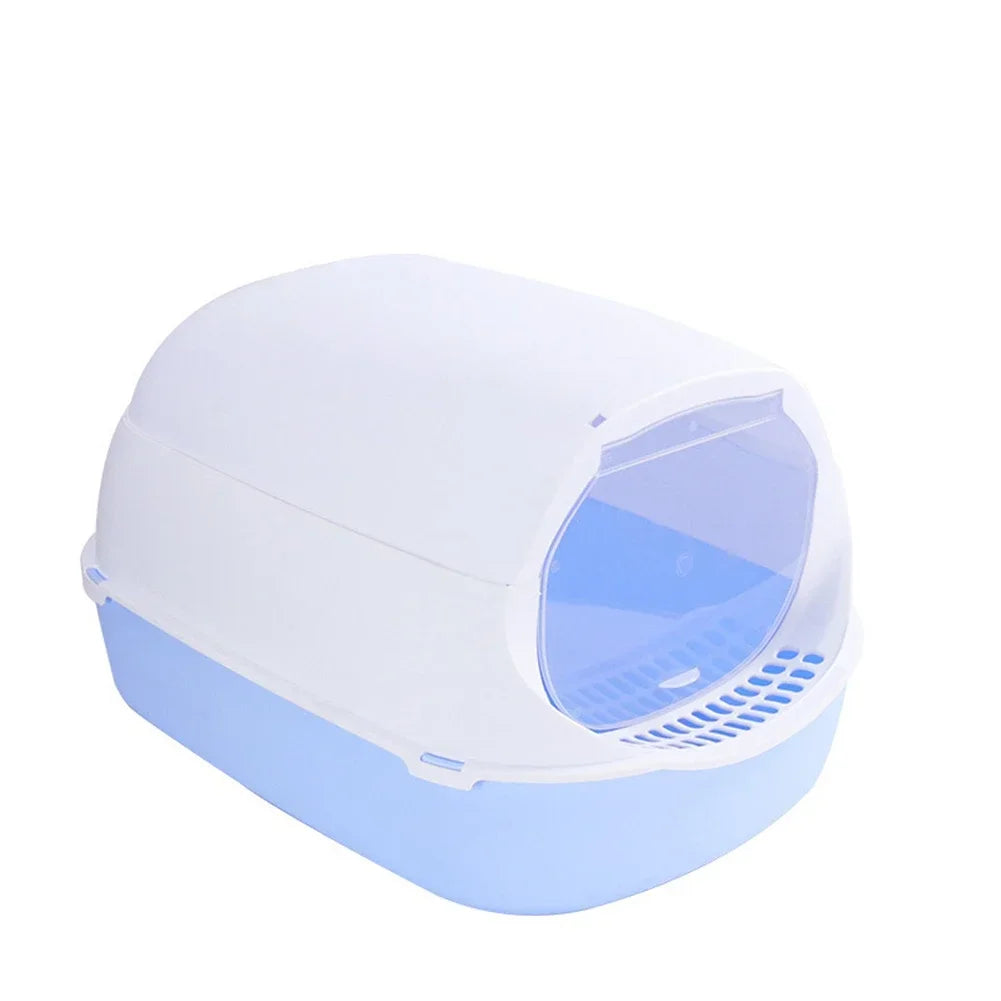 Semi-Enclosed Litter Box