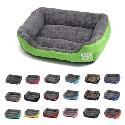 Classic Paw Print Bed