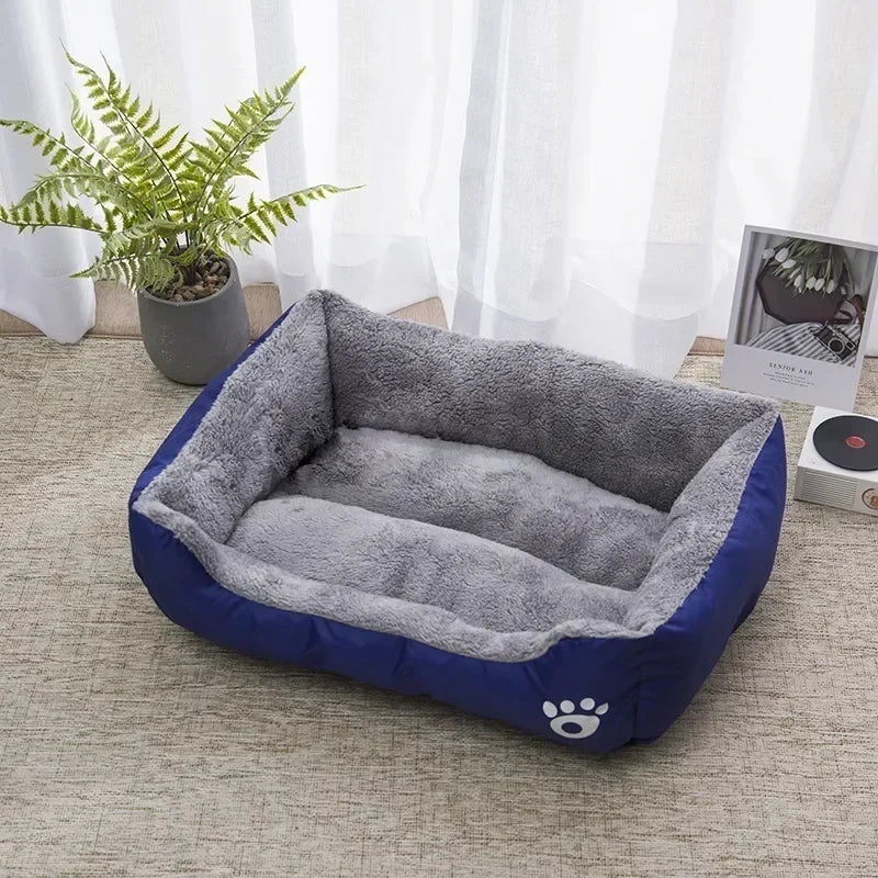 Classic Paw Print Bed
