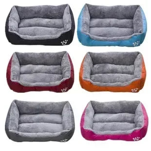 Classic Paw Print Bed