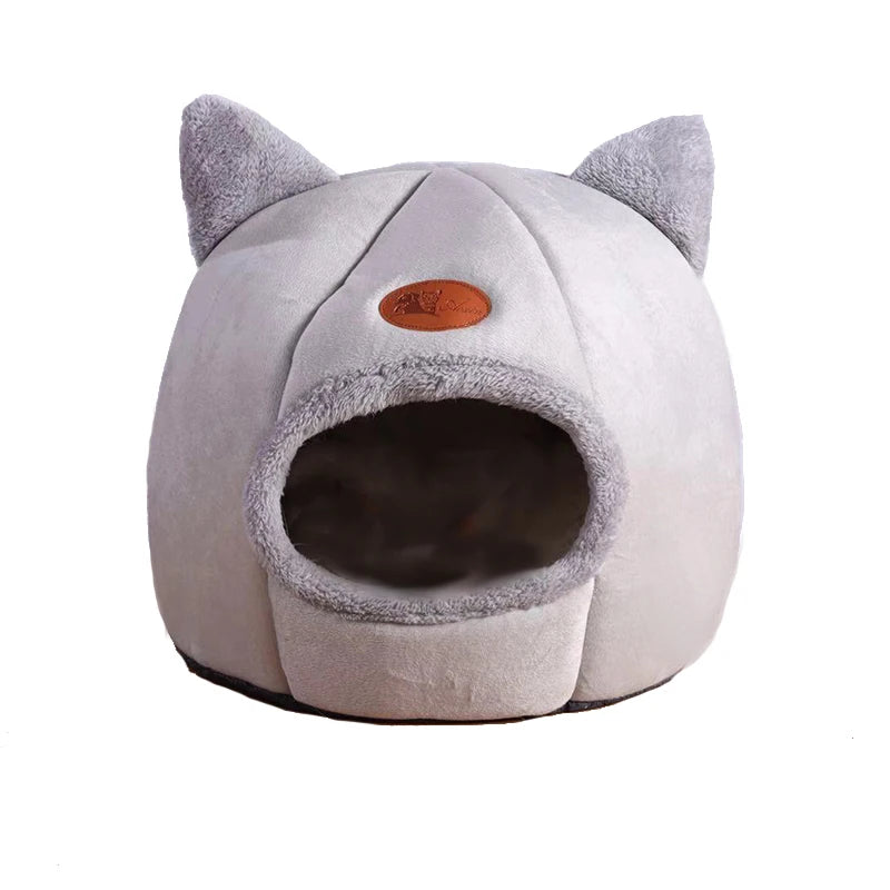 Plush Cat Igloo