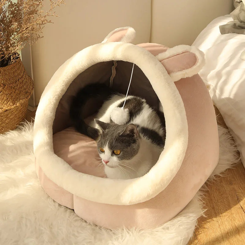 Cozy Cat Cave Bed