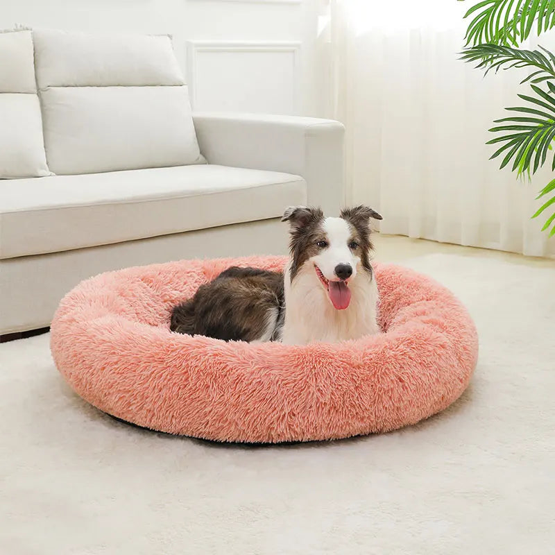 The Anti-Anxiety Donut Pet Bed