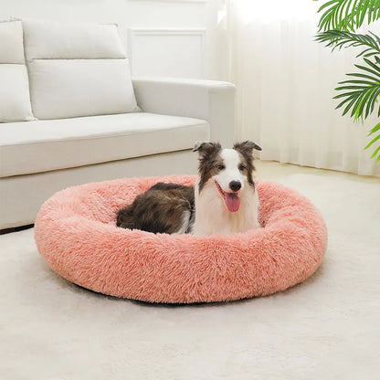 The Anti-Anxiety Donut Pet Bed