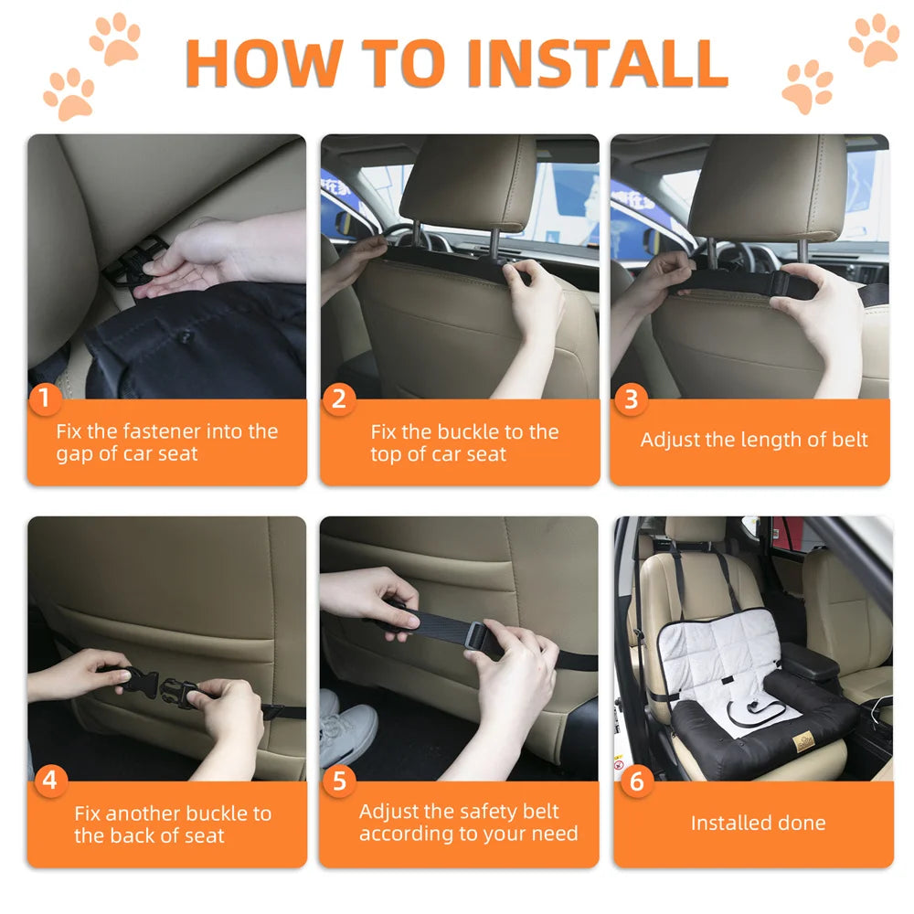 Deluxe Dog Car Seat