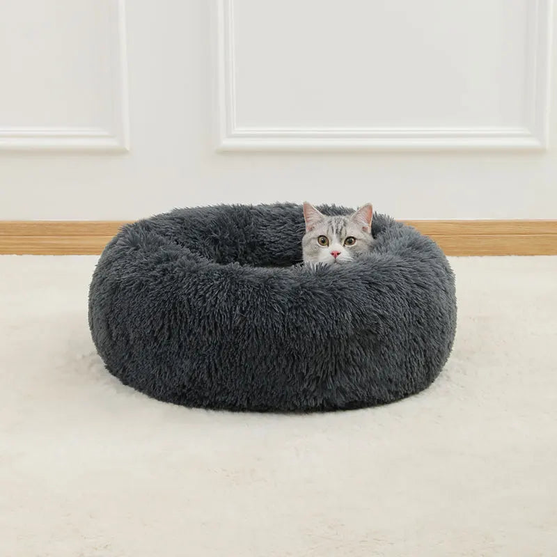 The Anti-Anxiety Donut Pet Bed