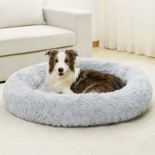 The Anti-Anxiety Donut Pet Bed