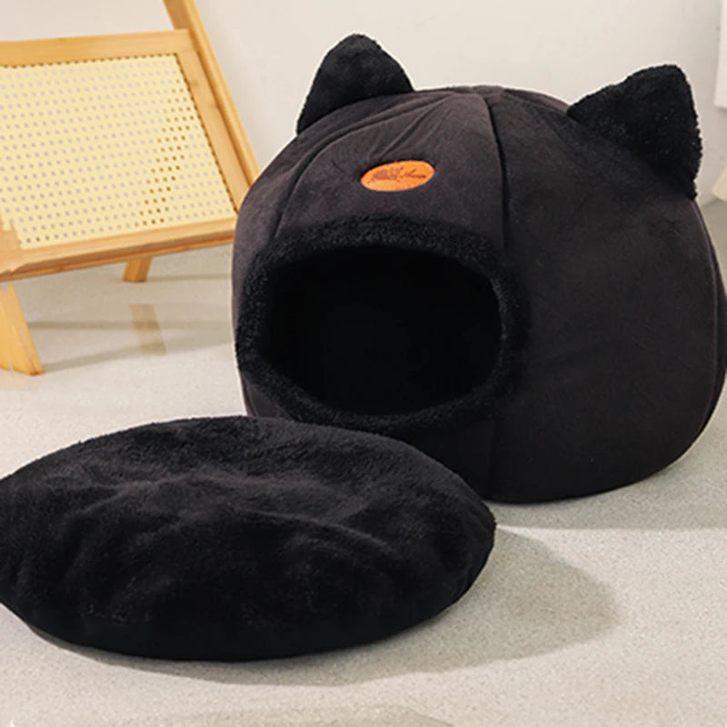 Plush Cat Igloo