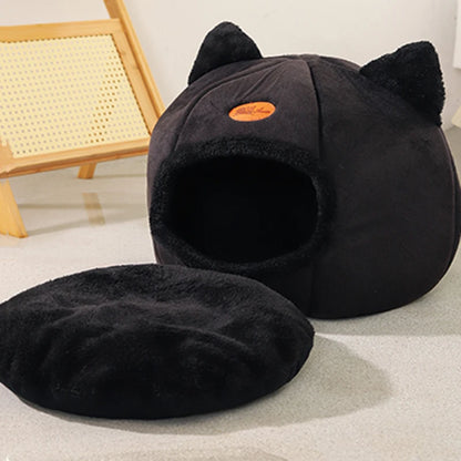 Plush Cat Igloo