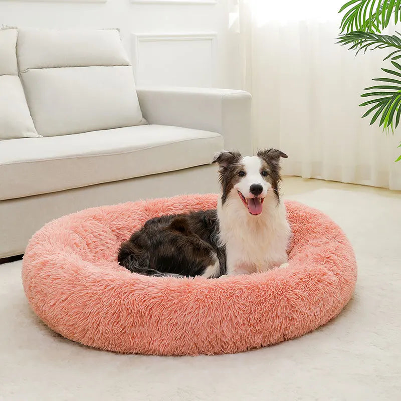 The Anti-Anxiety Donut Pet Bed