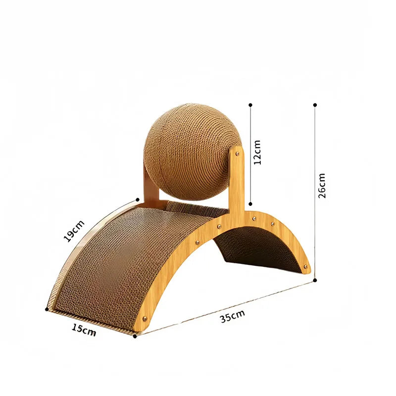 2-in-1 Cat Scratcher Lounge