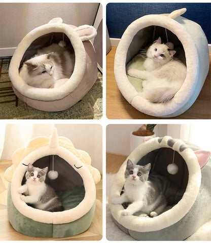 Cozy Cat Cave Bed