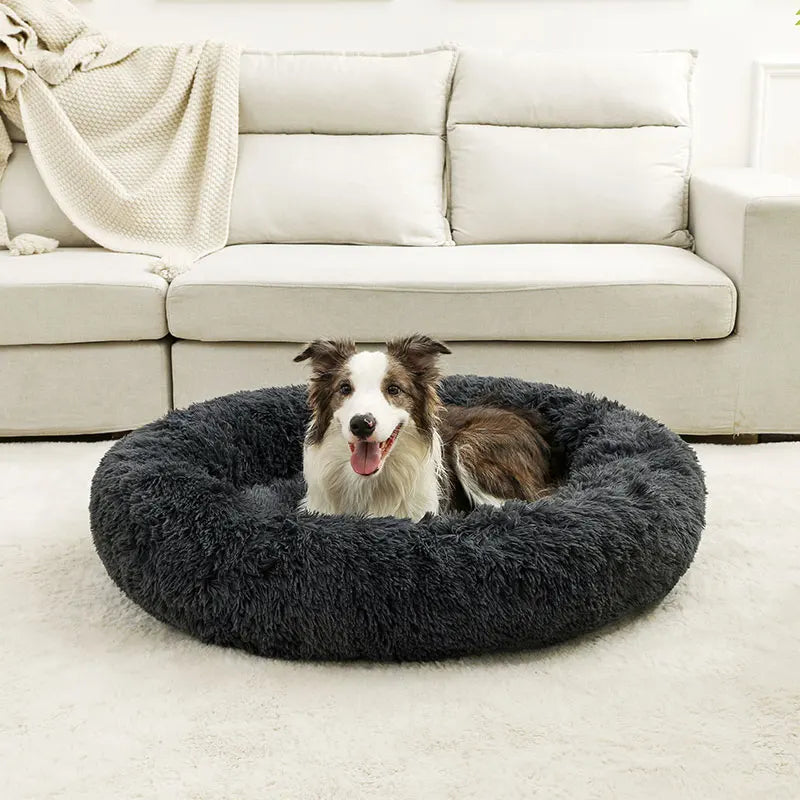 The Anti-Anxiety Donut Pet Bed