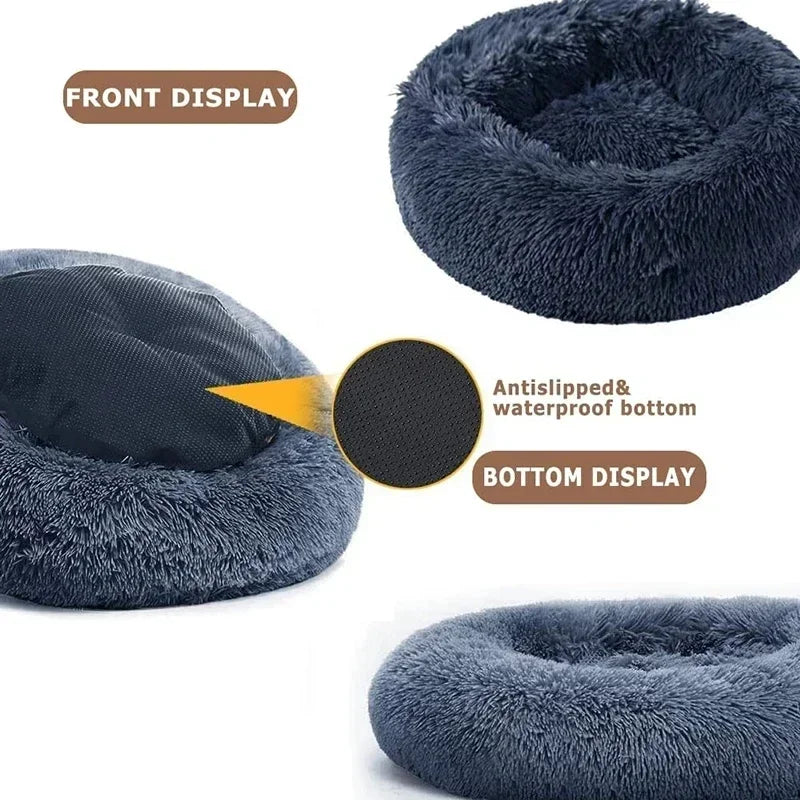 The Cozy Haven Calming Pet Bed