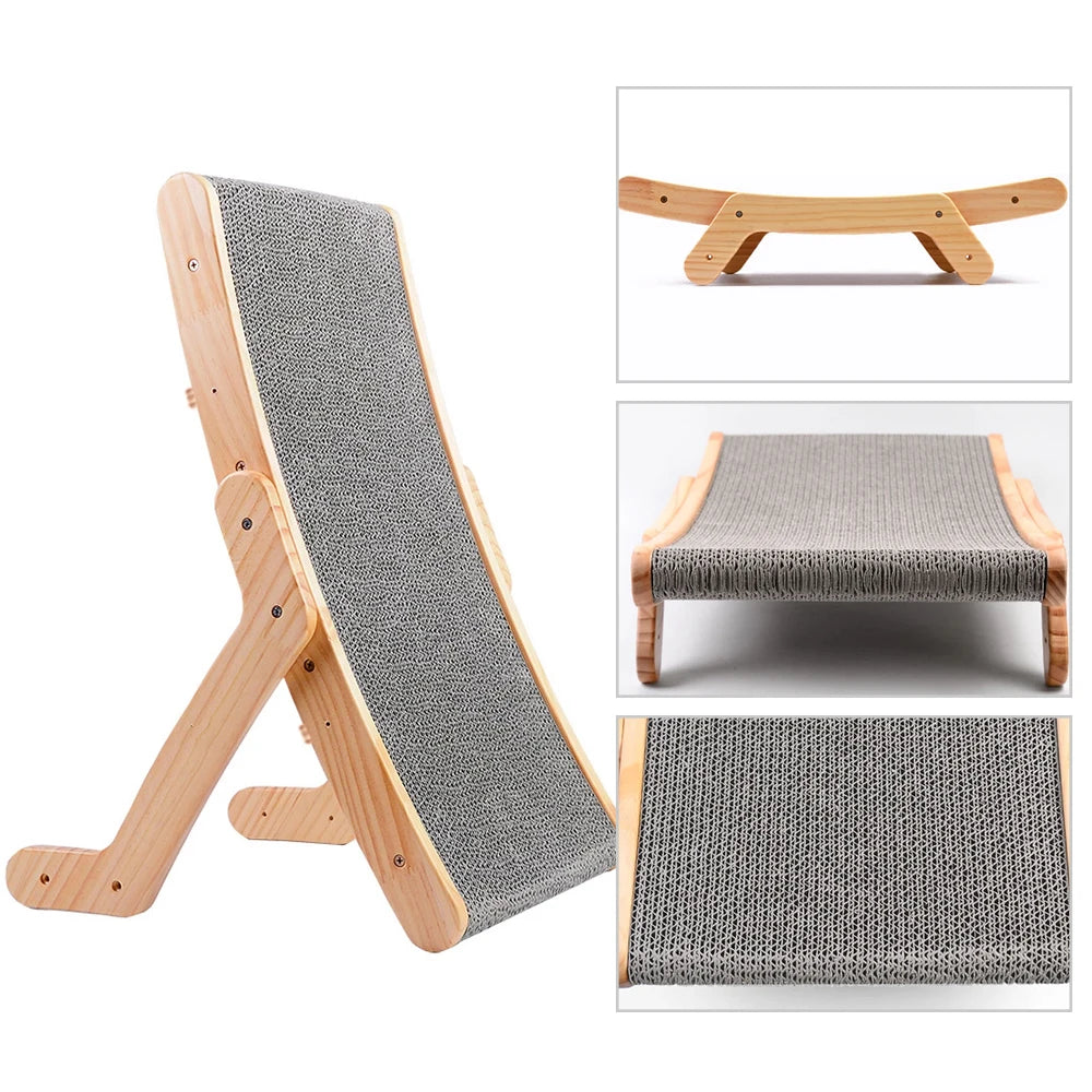 Adjustable Cat Scratcher Ramp