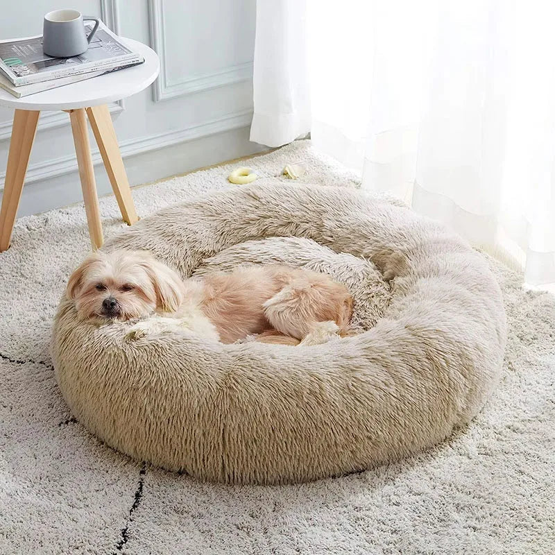 The Cozy Haven Calming Pet Bed