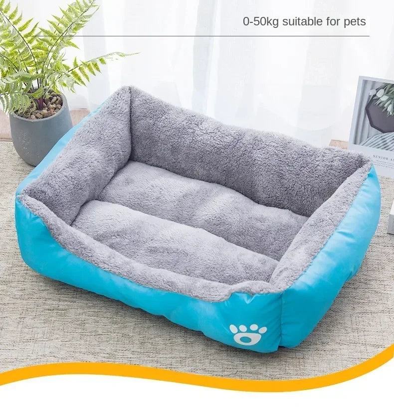 Classic Paw Print Bed
