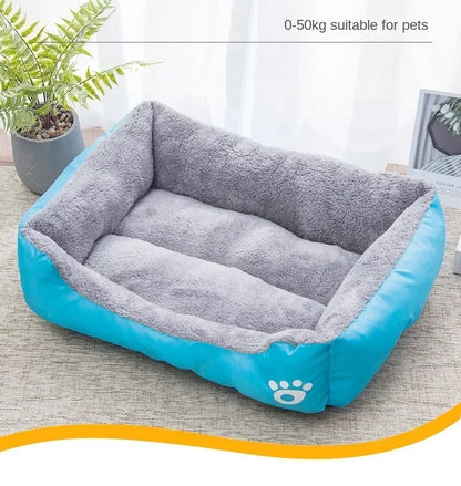 Classic Paw Print Bed