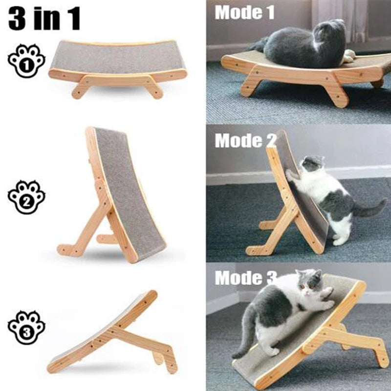 Adjustable Cat Scratcher Ramp