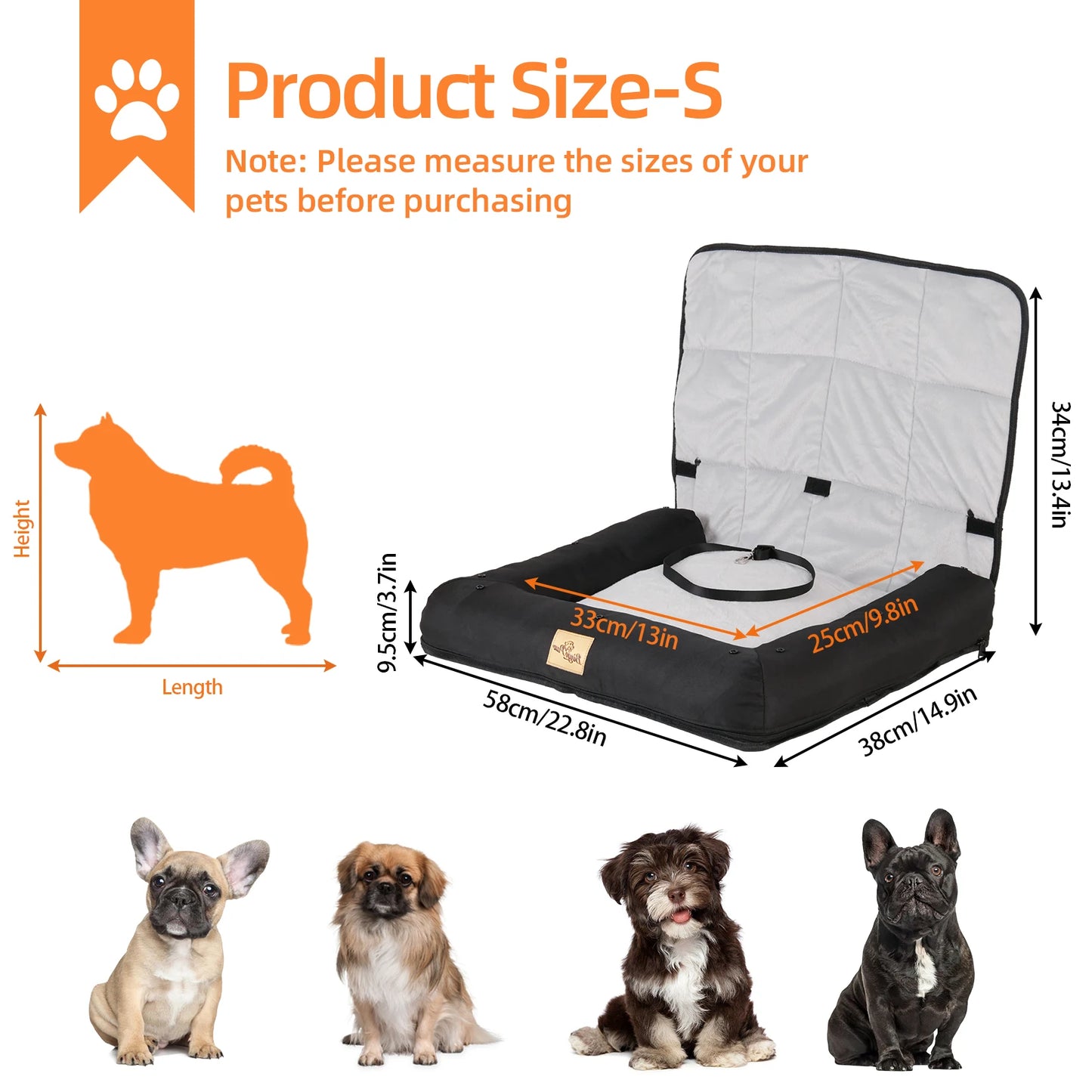 Deluxe Dog Car Seat