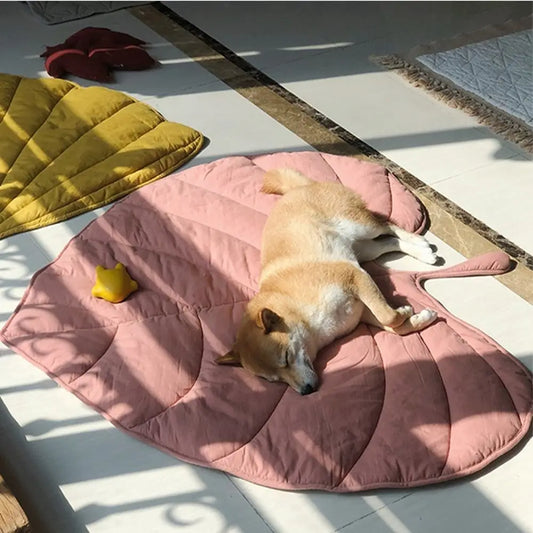 Leaf Shape Pet Mat
