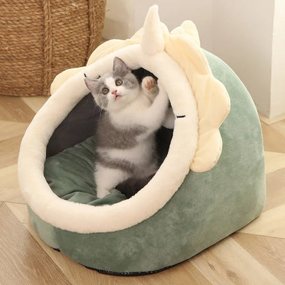 Cozy Cat Cave Bed