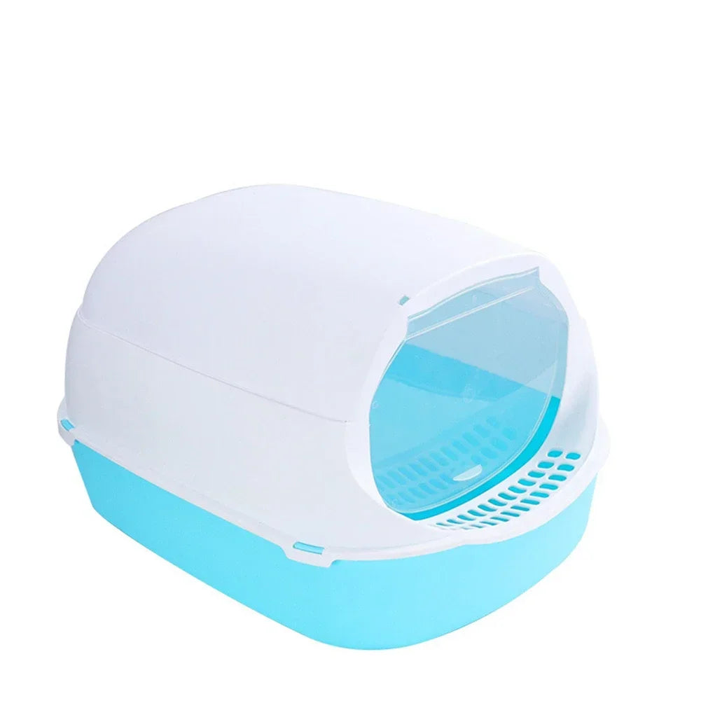 Semi-Enclosed Litter Box