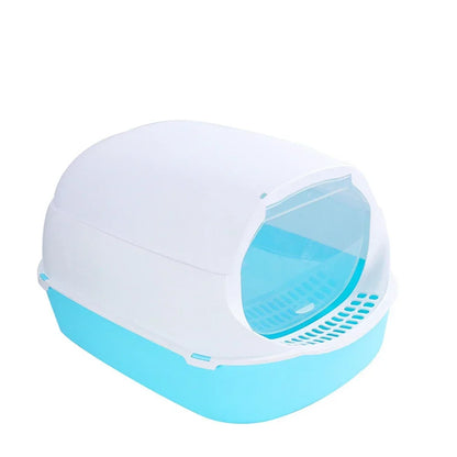 Semi-Enclosed Litter Box