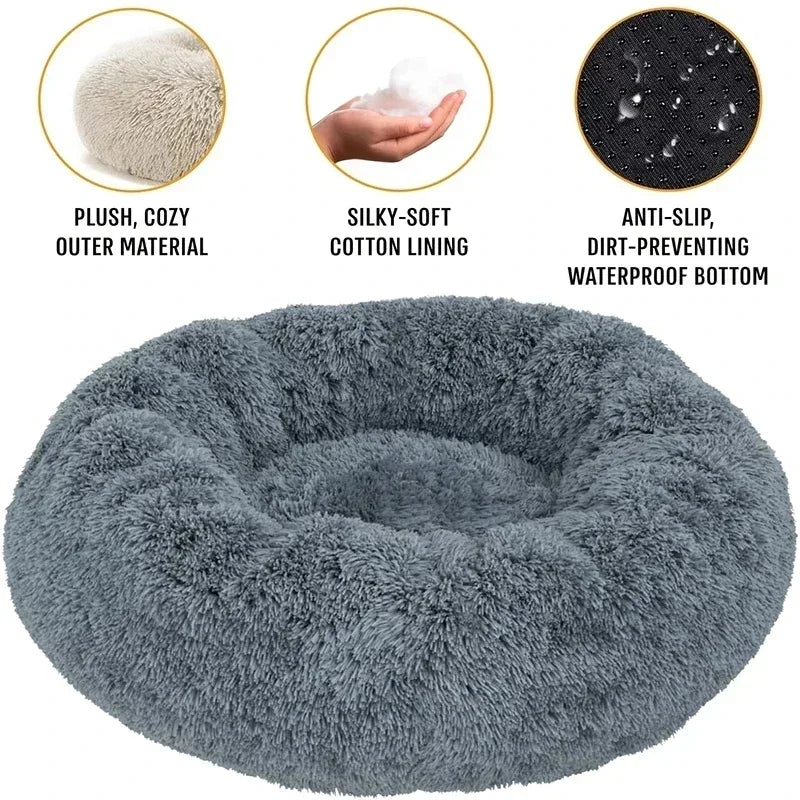The Cozy Haven Calming Pet Bed