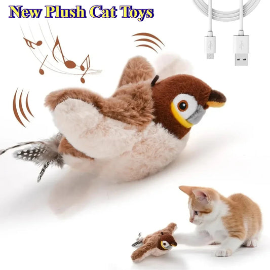 Hot Cat Interactive Pat Bird