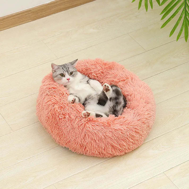 The Anti-Anxiety Donut Pet Bed