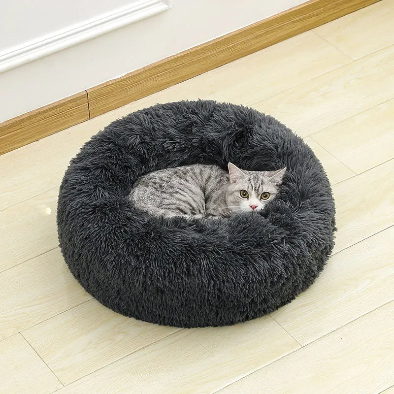 The Anti-Anxiety Donut Pet Bed